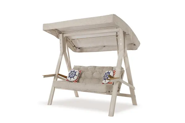 Joy İkili Alüminyum Bahçe Balkon Salıncak