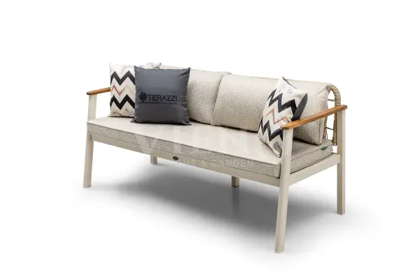 Onyx Midi Alüminyum Bahçe Balkon Oturma Grubu