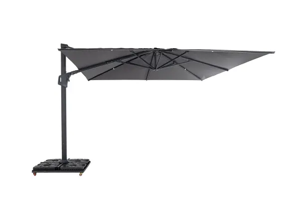 İbiza Yandan Kollu Alüminyum Şemsiye (300x300cm)