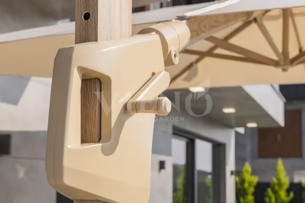 İbiza Yandan Kollu Alüminyum Şemsiye (300x300cm)