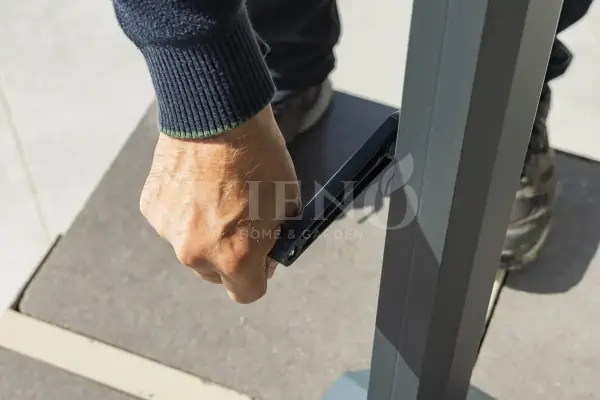 İbiza Yandan Kollu Alüminyum Şemsiye (300x350cm)