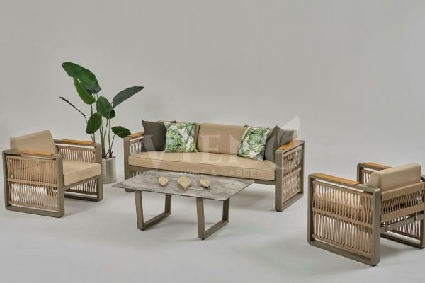 Argos Alüminyum Bahçe Balkon Oturma Grubu