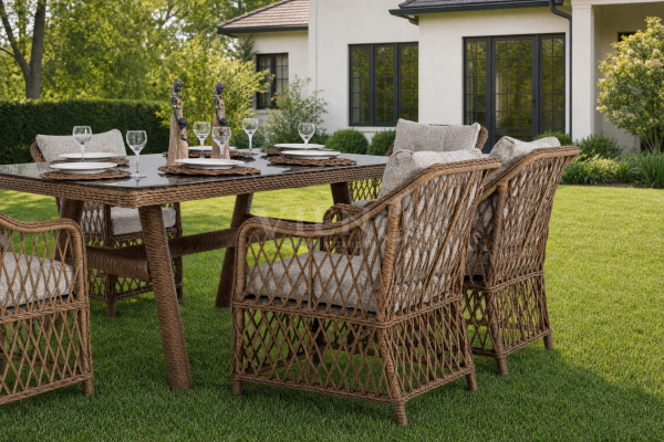 Madeo Rattan Bahçe Masa Takımı