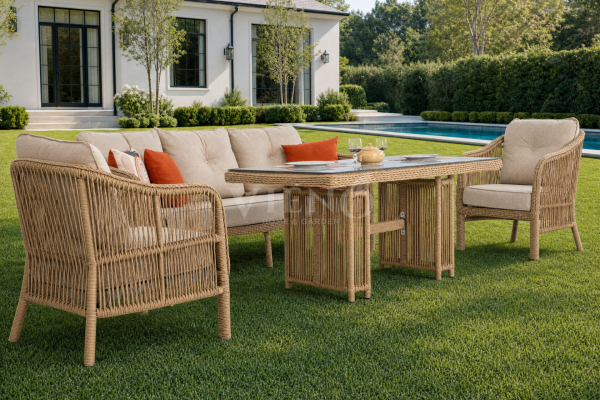 Lucca Rattan Bahçe Oturma Grubu