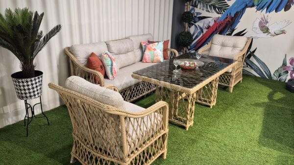 Madeo Rattan Bahçe Balkon Oturma Grubu TEŞHİR