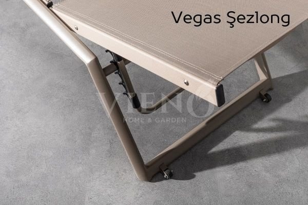 Vegas Alüminyum File Şezlong