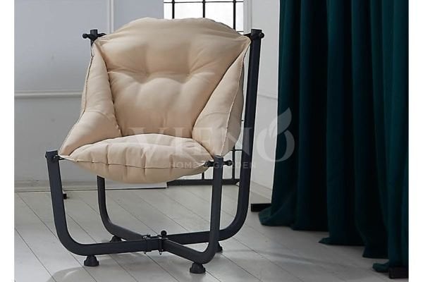Relax Minderli Bahçe Balkon Asma Koltuk- Büyük Cappuccino
