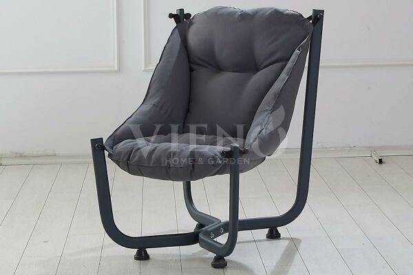 Relax Minderli Bahçe Balkon Asma Koltuk- Büyük Antrasit