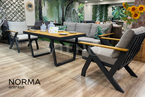 Norma Alüminyum Bahçe Balkon Oturma Grubu