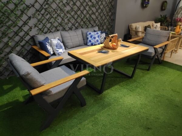 Norma Alüminyum Bahçe Balkon Oturma Grubu (TEŞHİR)