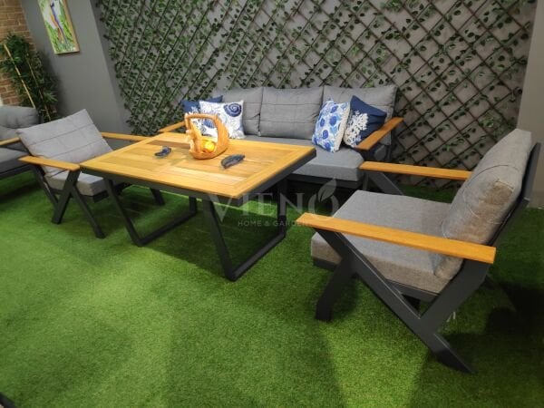 Norma Alüminyum Bahçe Balkon Oturma Grubu (TEŞHİR)