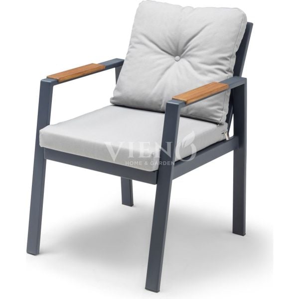 Efes Bahçe Balkon Sandalye (4 Adet) Antrasit