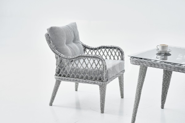 Fiji Mini Rattan Bahçe Balkon Oturma Grubu