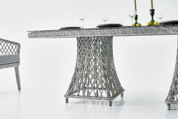 Osaka Rattan Bahçe Balkon Masa Takımı