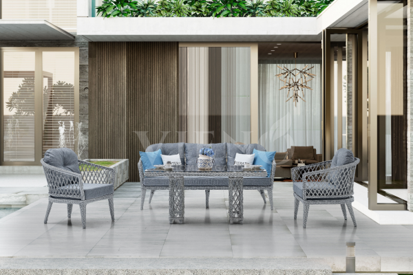 Osaka Rattan Bahçe Balkon Oturma Grubu (TEŞHİR)