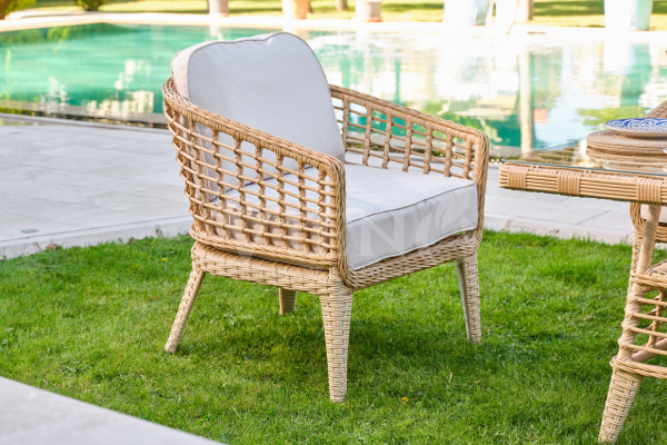 Rodos Rattan Bahçe Balkon Oturma Grubu