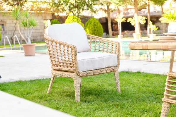 Rodos Rattan Bahçe Balkon Oturma Grubu