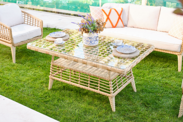 Rodos Rattan Bahçe Balkon Oturma Grubu